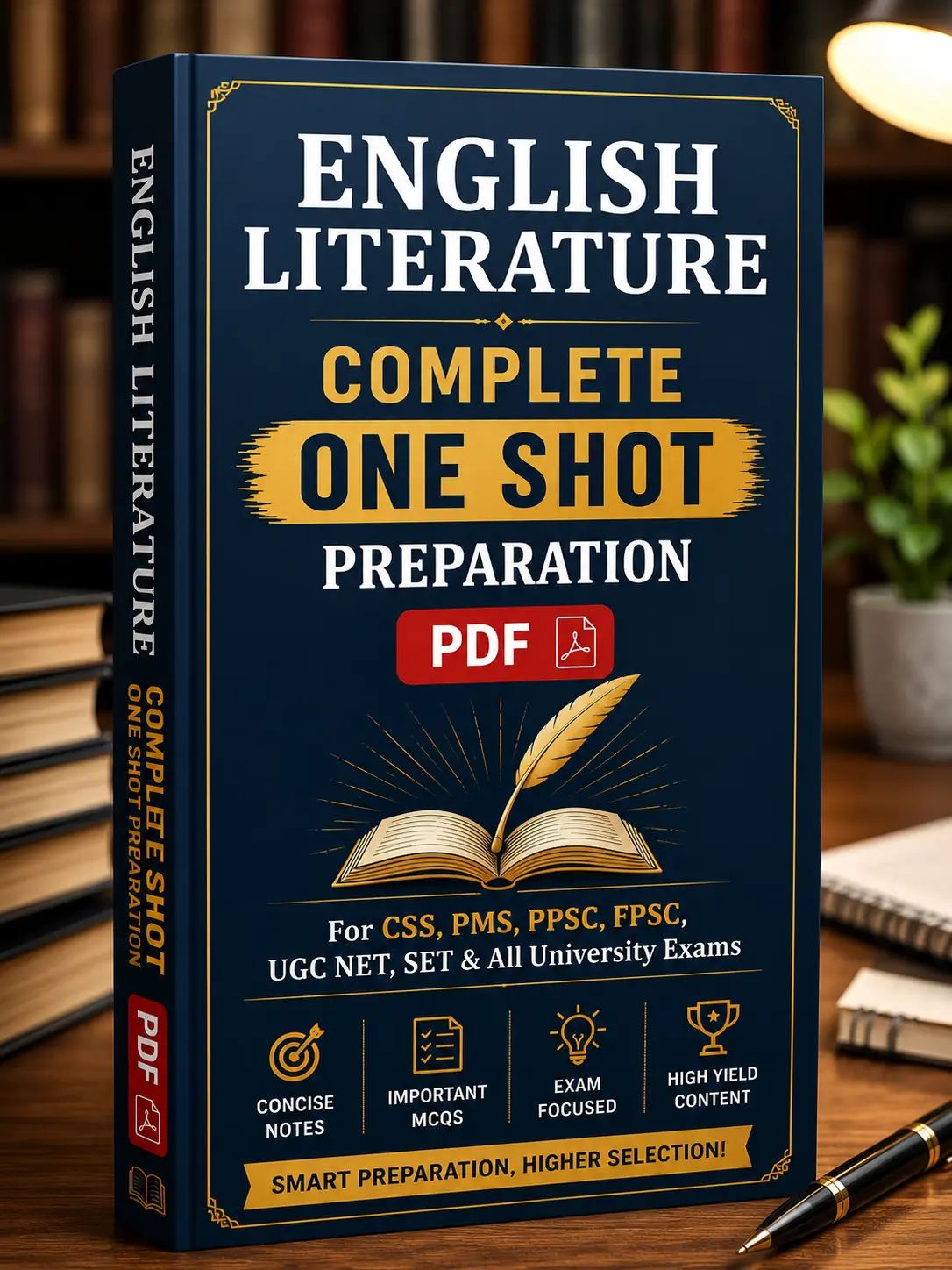 English Literature Complete One Shot Preparation PDF